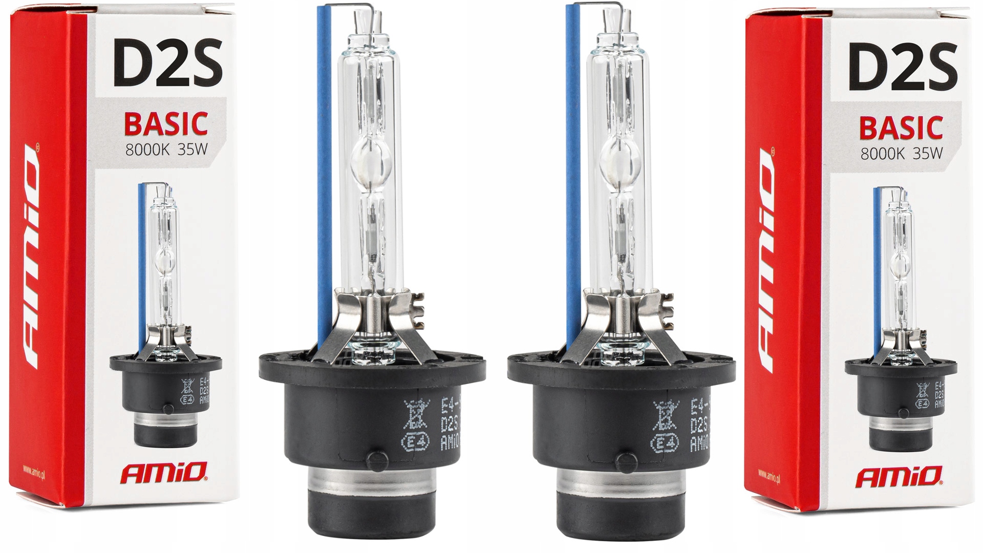 

2x D2S Żarniki Xenon 8000K Homologacja