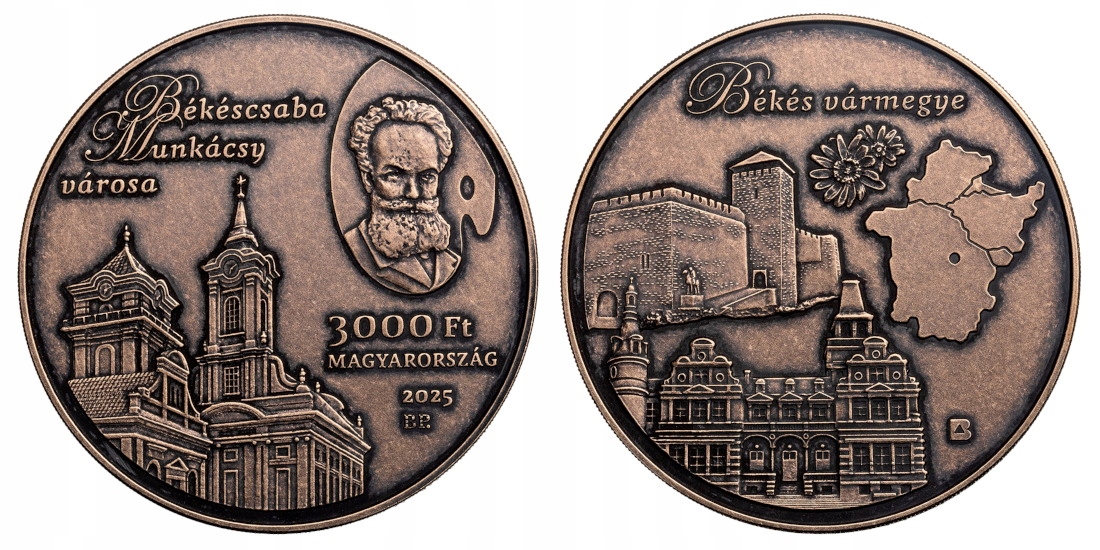 WĘGRY 3000 Forint 2025, Békéscsaba, Komitat Békés