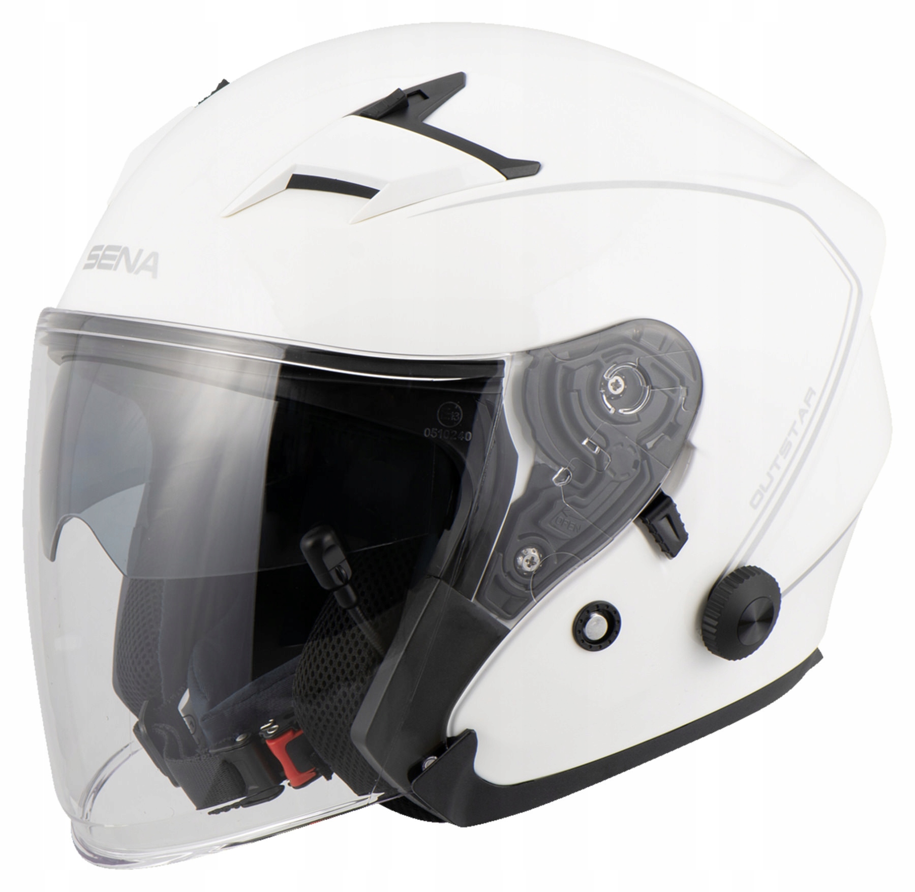 SENA OUTSTAR Kask Motocyklowy Na Chopper+Intercom