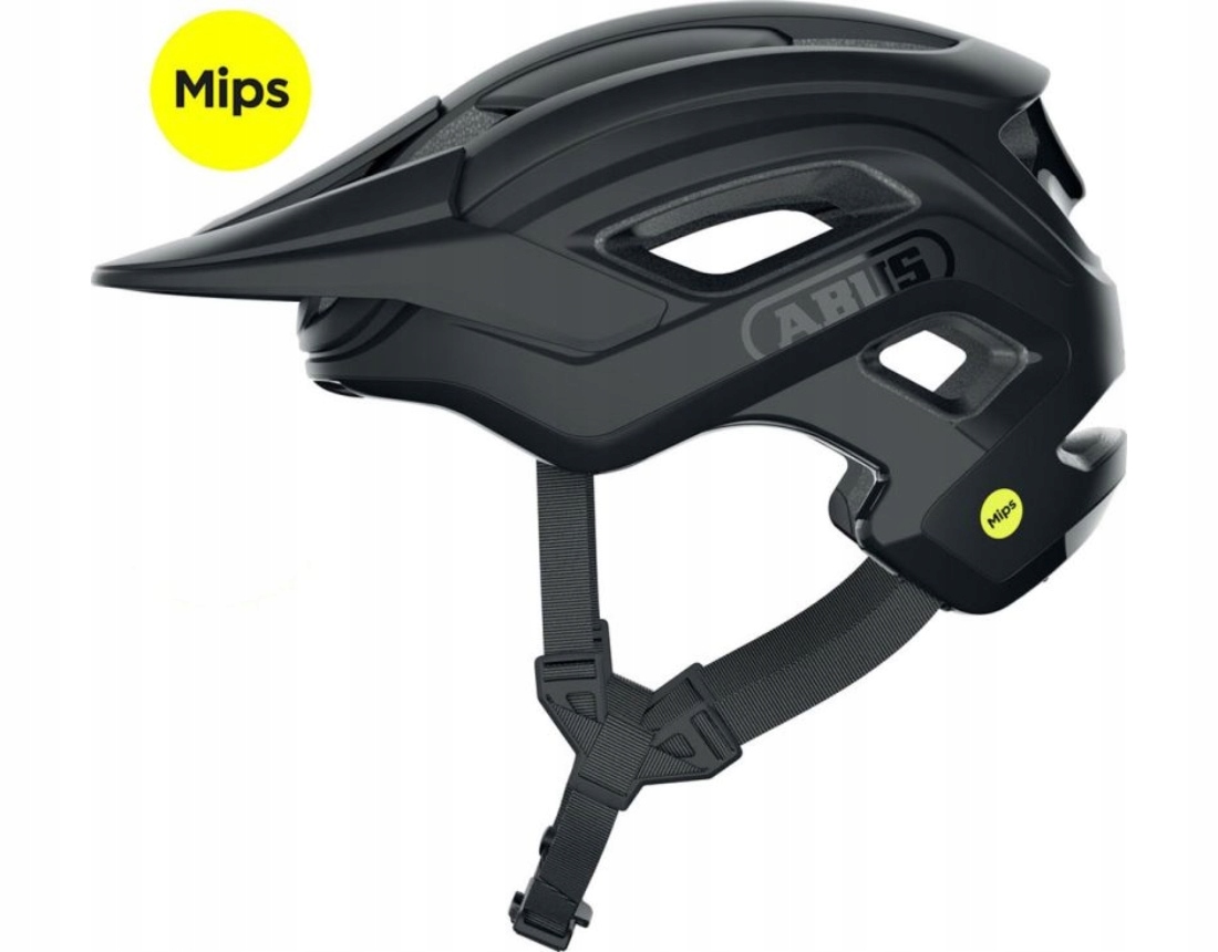 Cyklistická přilba Abus Cliffhanger Mips Velvet Černá Mtb velikost L 59-61 cm