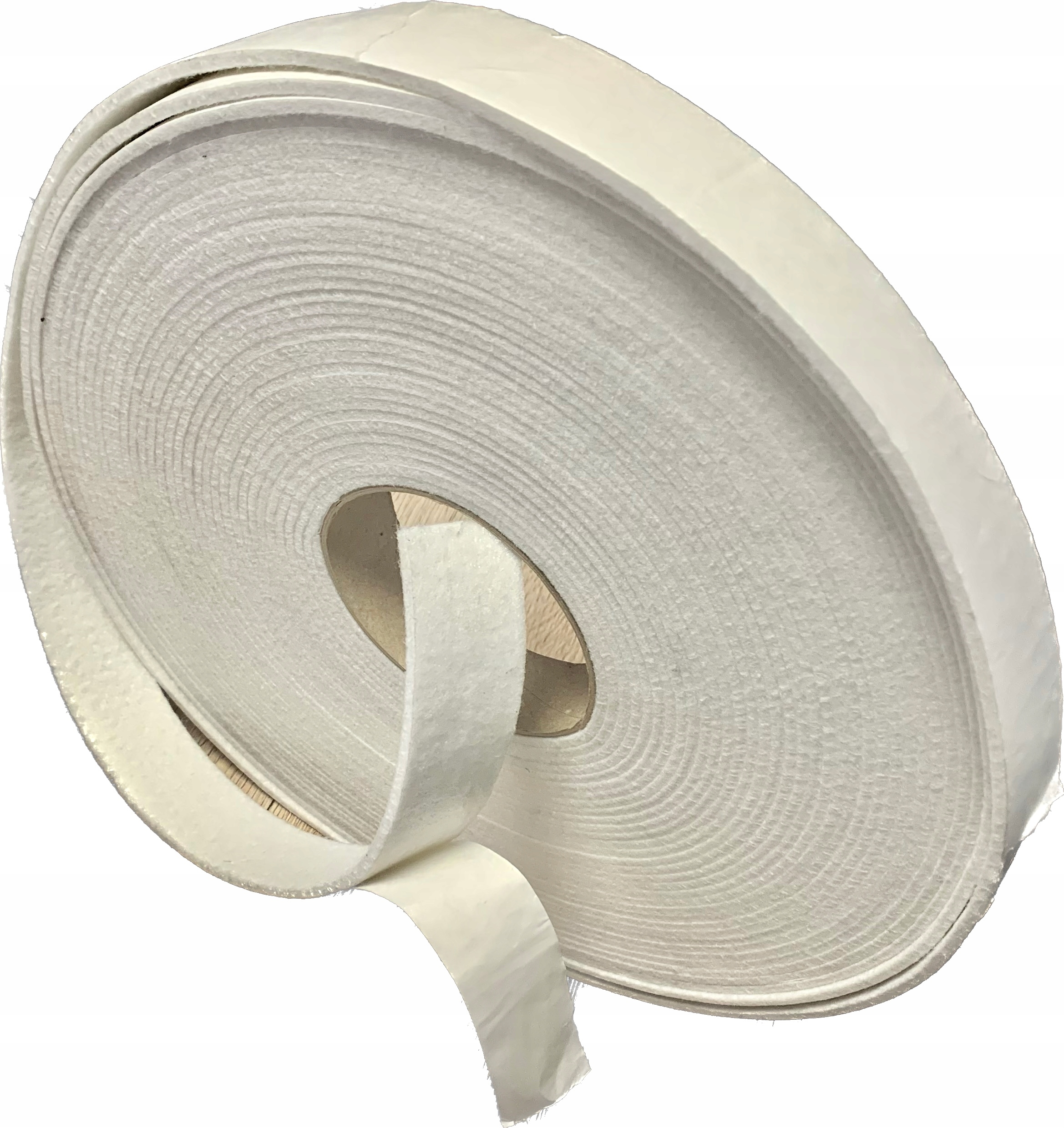 Filc samoprzylepny 10x4mm taśma akustyczna filcowa wygłuszająca 15 mb Kolor biały