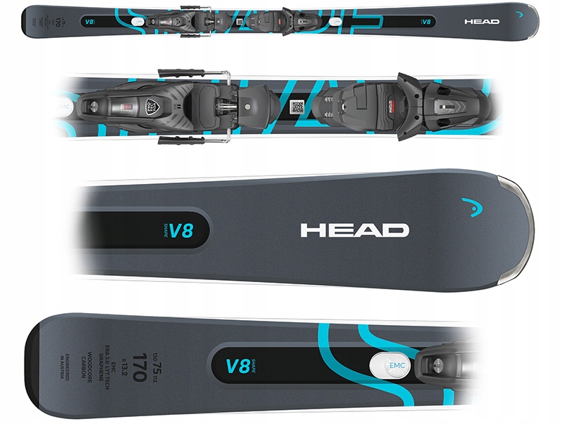 Narty Head Shape E-V8 2025 Wiązania Protector Pr 11 Gw 156cm