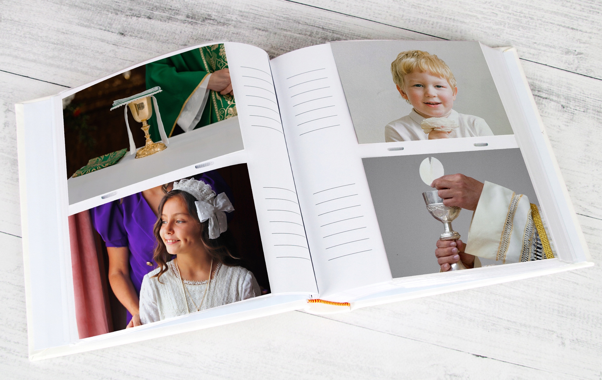 ALBUM NA ZDJĘCIA PIERWSZA KOMUNIA Personalizowany Nadruk Prezent na Komunię Producent Inna
