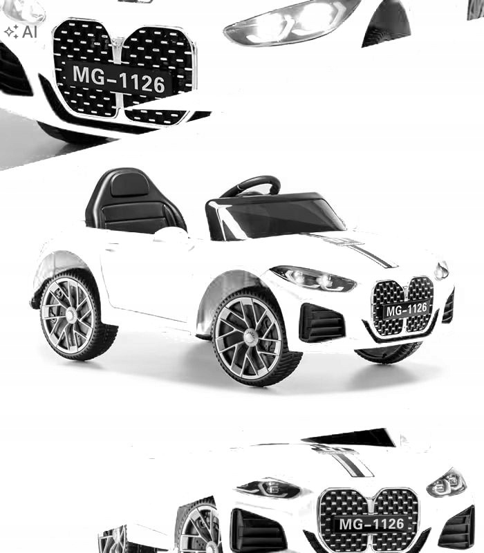 Auto Na Akumulator Cabrio 4 Silniki MP3 Usb Led Bujak Pilot