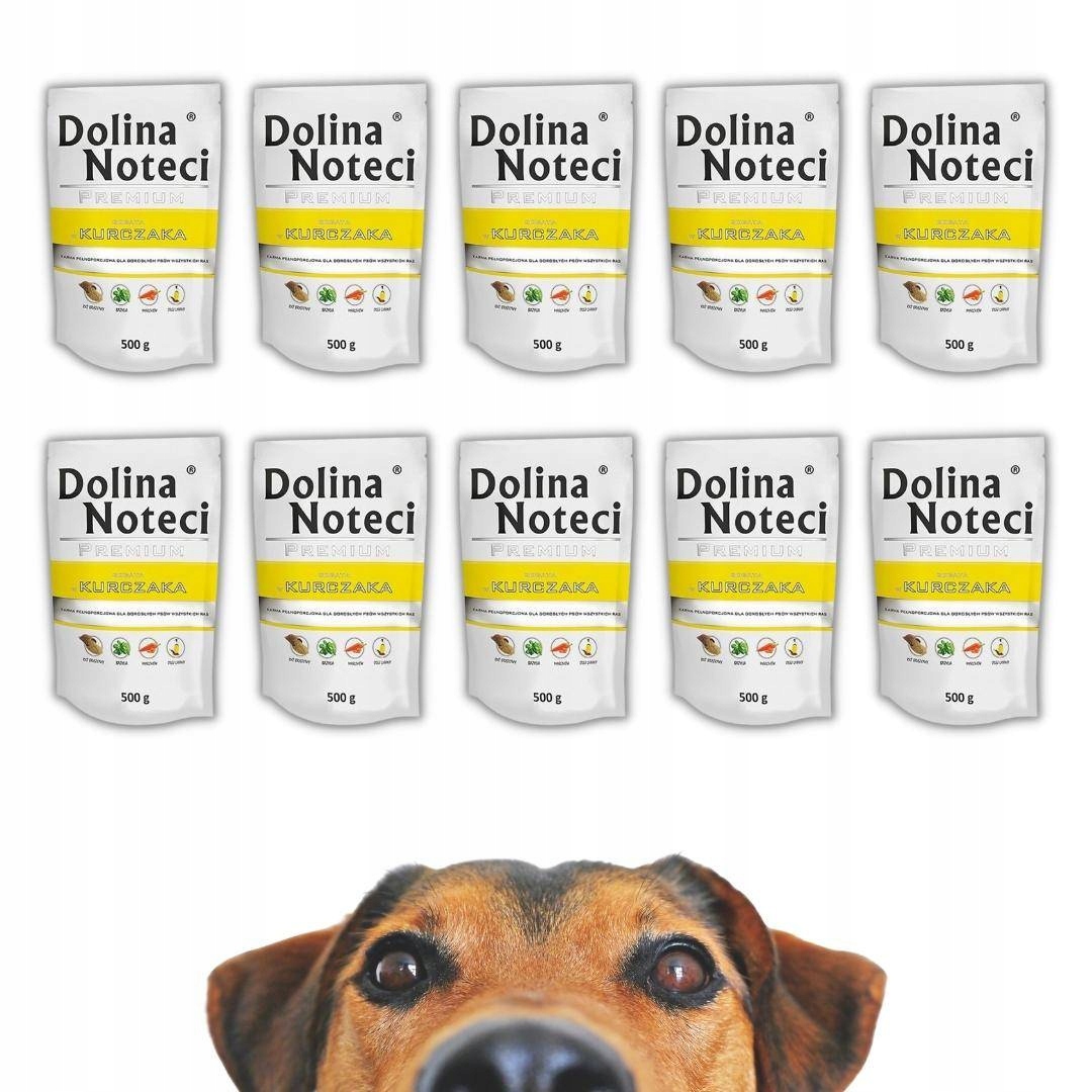 Levně Dolina Noteci Vlhké Krmivo Pro Psa Kuře 10x500g