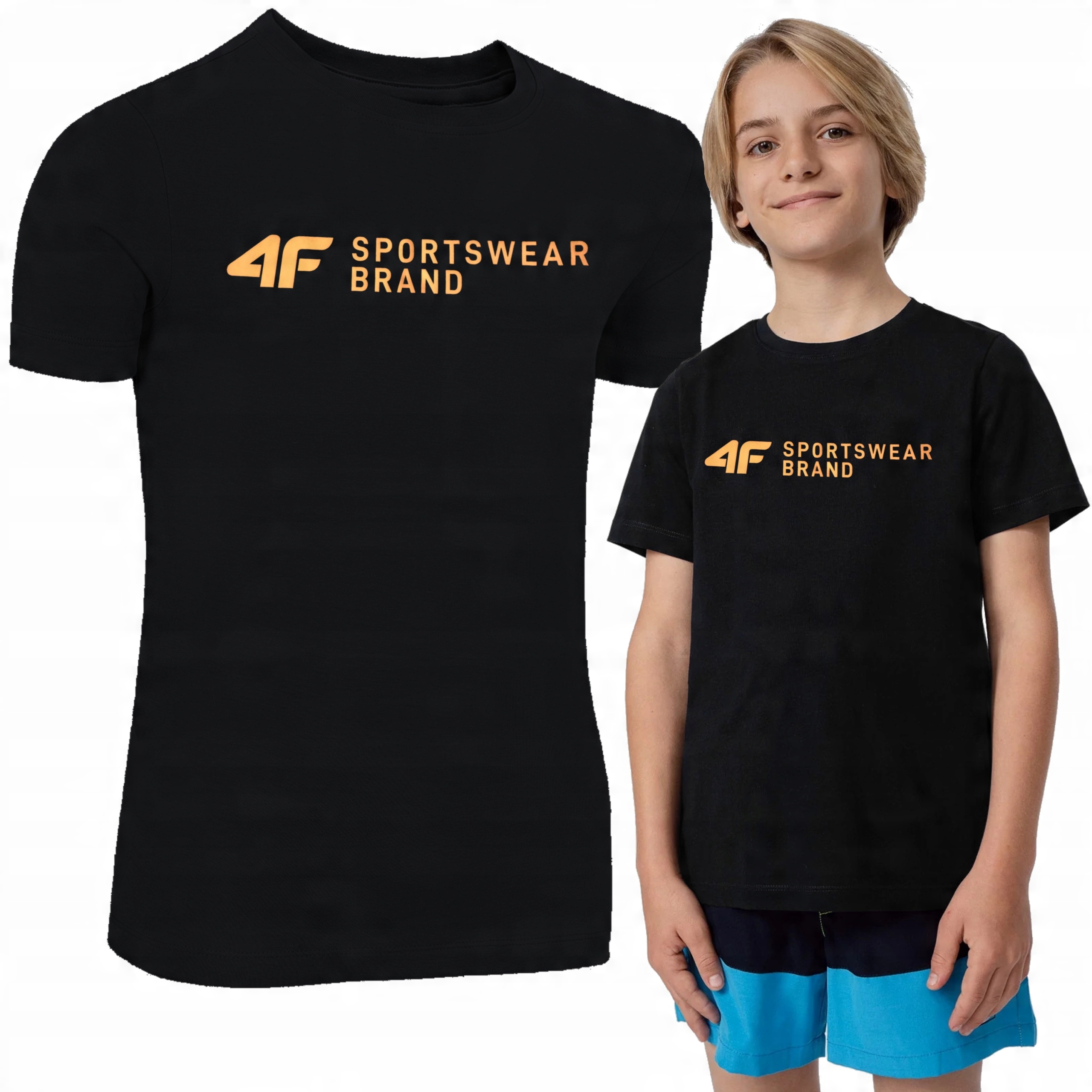

Chłopięca Koszulka T-shirt 4F Dziecięcy 164