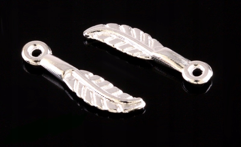 H1635N Zawieszka Bali Charms Liść 16mm 30szt