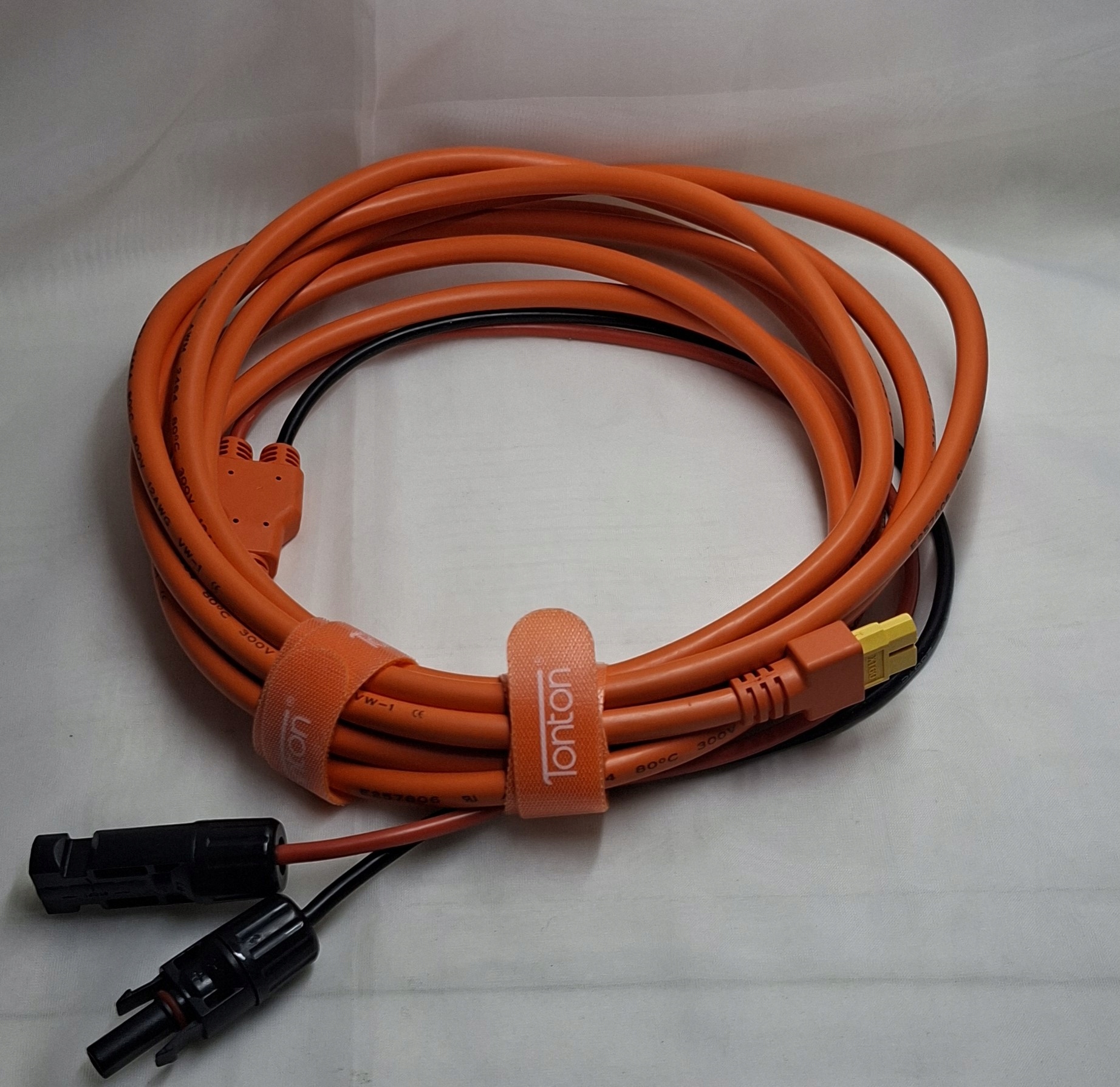 Kabel do ładowania solarnego 3 m, wtyczka solarna na wtyk XT60