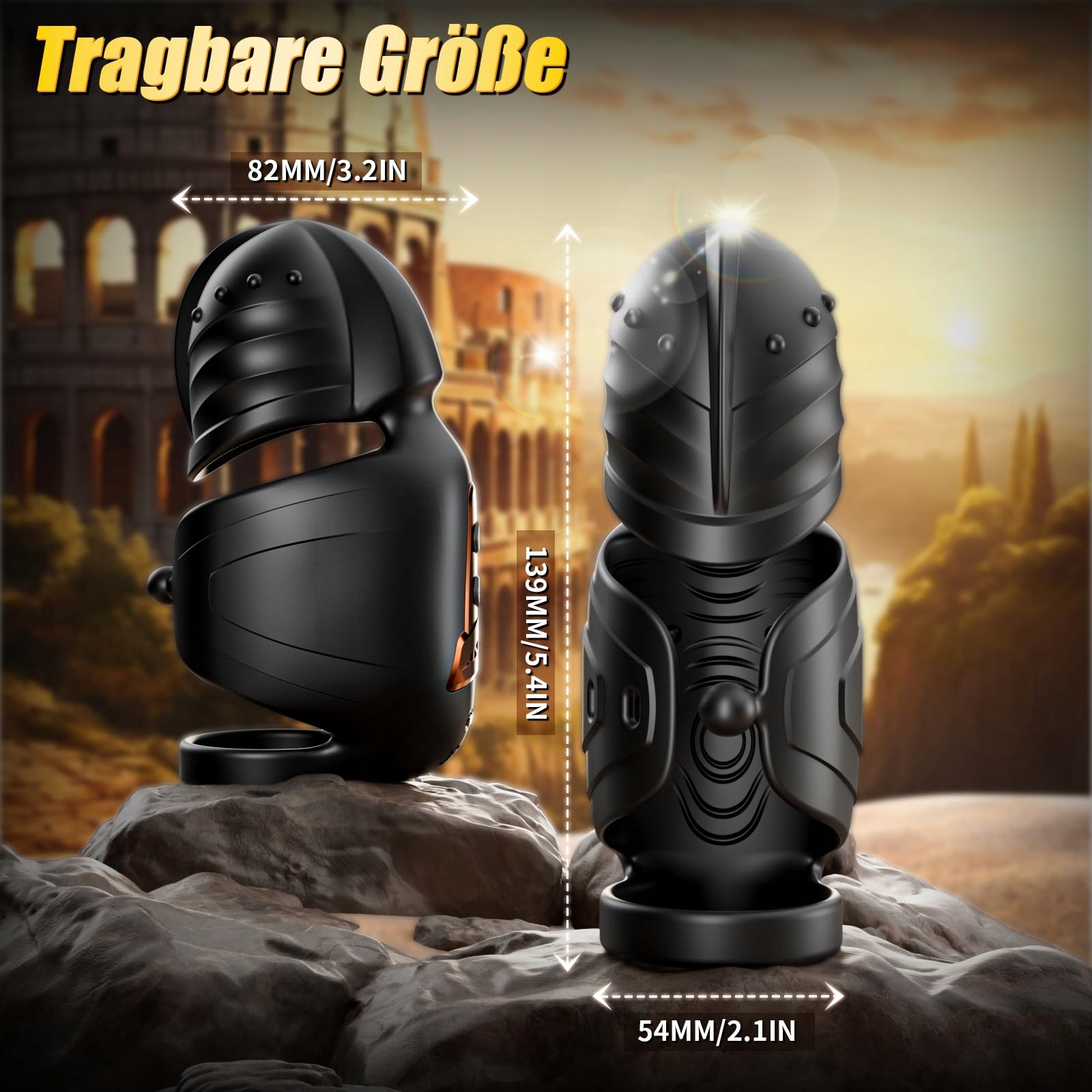 PENIS VIBRATOR 360° Obrotowa Głowica I Wibracje Dla Mężczyzn — miniatura 7