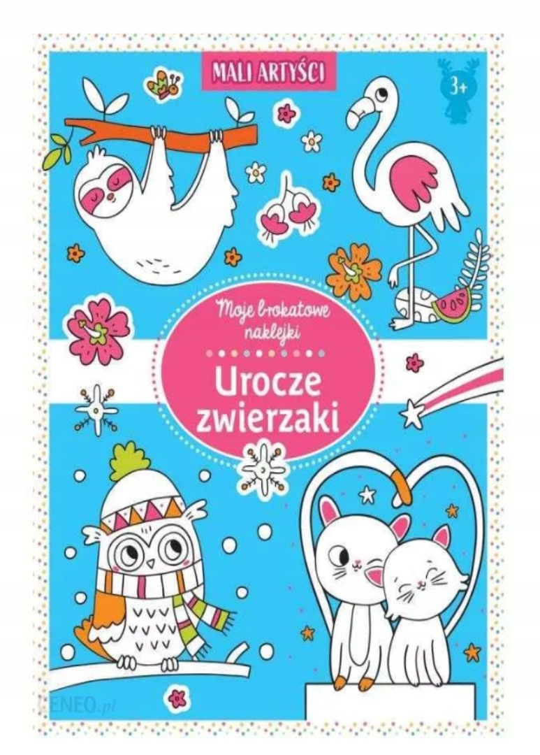 Urocze Zwierzaki Moje Brokatowe Naklejki