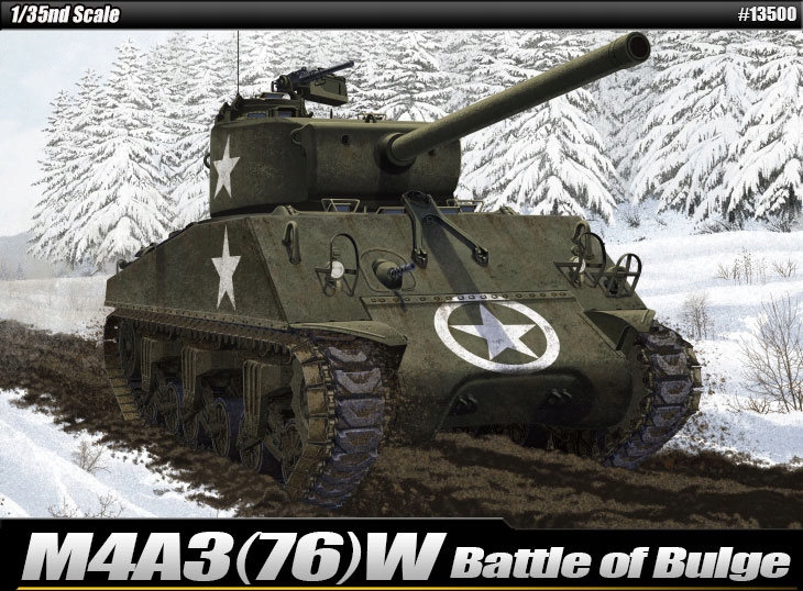 Academy 13500 M4A3 (76) V Model Battle Of Bugle