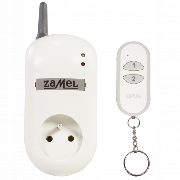 

Gniazdo zdalnie Sterowane z pilotem Zamel RWG-01K