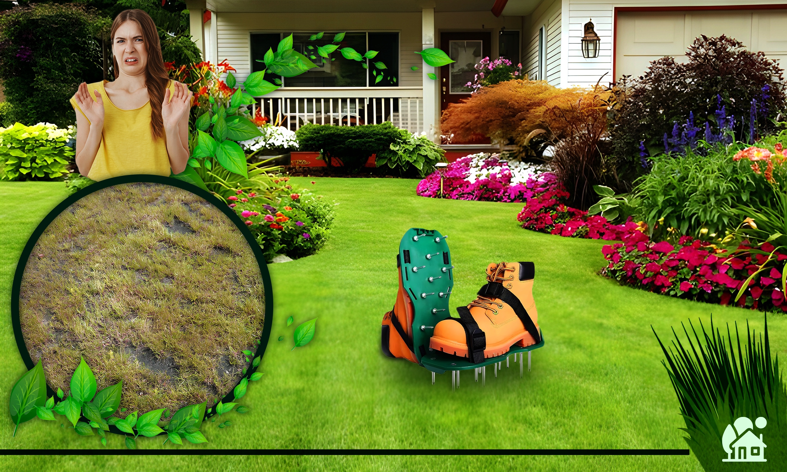 AERATOR OGRODOWY SANDAŁY NAKŁADKI NA BUTY Z KOLCAMI DO TRAWNIKÓW NAKŁUWACZ Kod producenta AERATOR OGRODOWY NAKŁADKI SANDAŁY NA BUTY D2