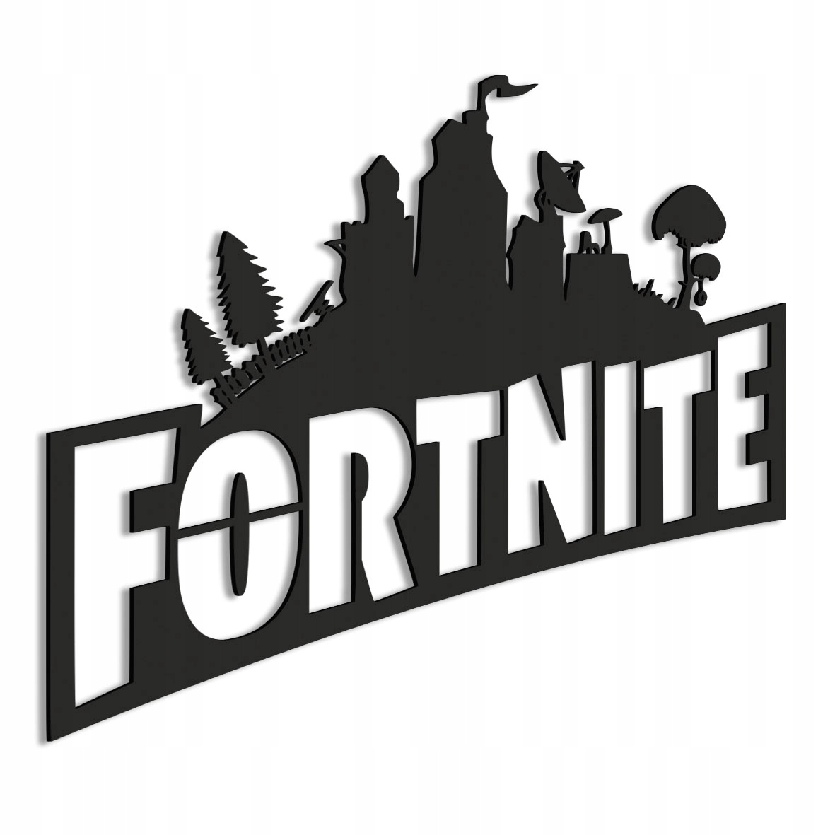 Fortnite Dřevěný obraz Dekorace na zeď Dárek