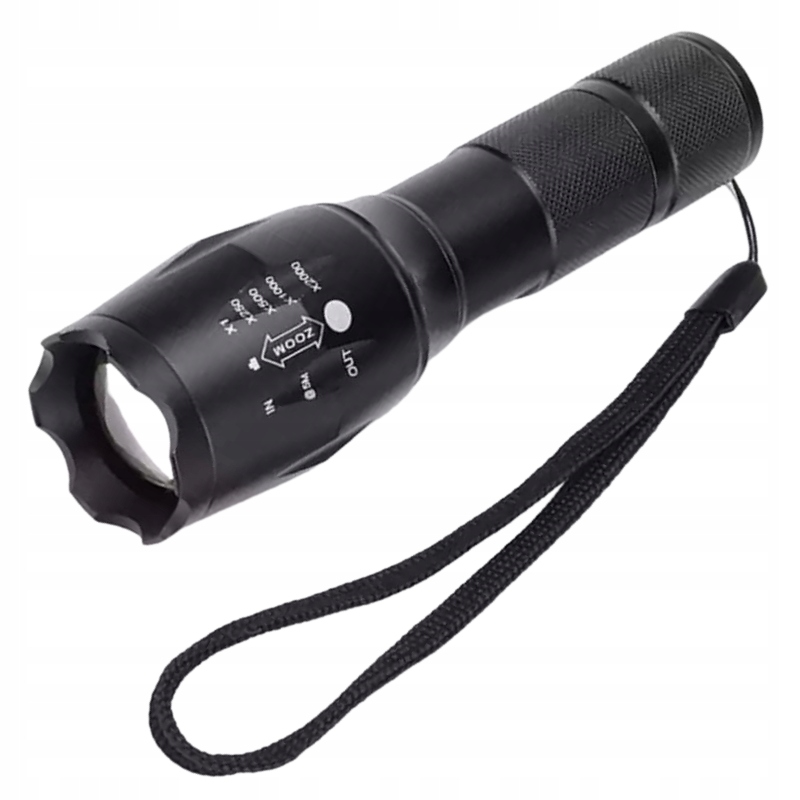 LATARKA TAKTYCZNA XML-T6 SUPER MOCNA LED XML-T6