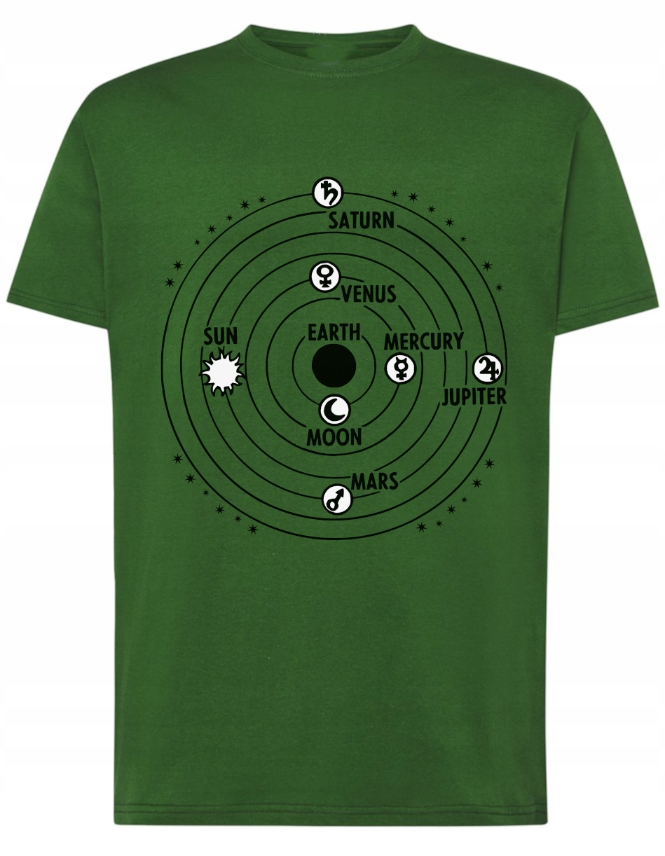 

T-Shirt koszulka nadruk planety Ziemia r.M