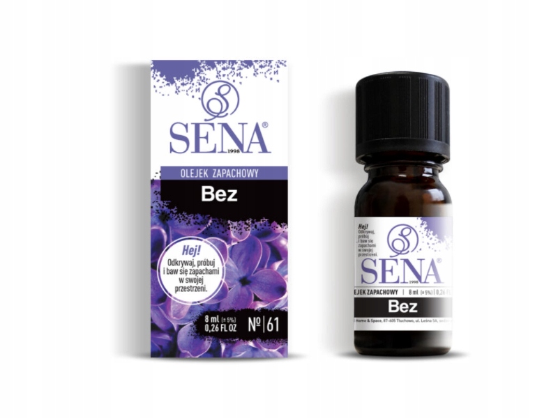 

Sena Olejek Zapachowy Zapach Bez 8 ML NO/61