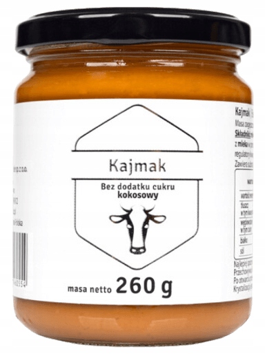 Levně Kajmak bez přidaného cukru Kokosový 260 g Polder tekutý karamel