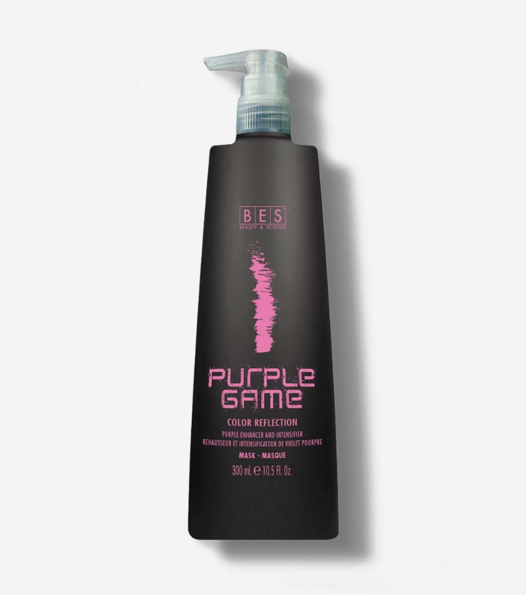 Bes Purple Game Mask 300ml maska na zvýraznění purpurových odstínů