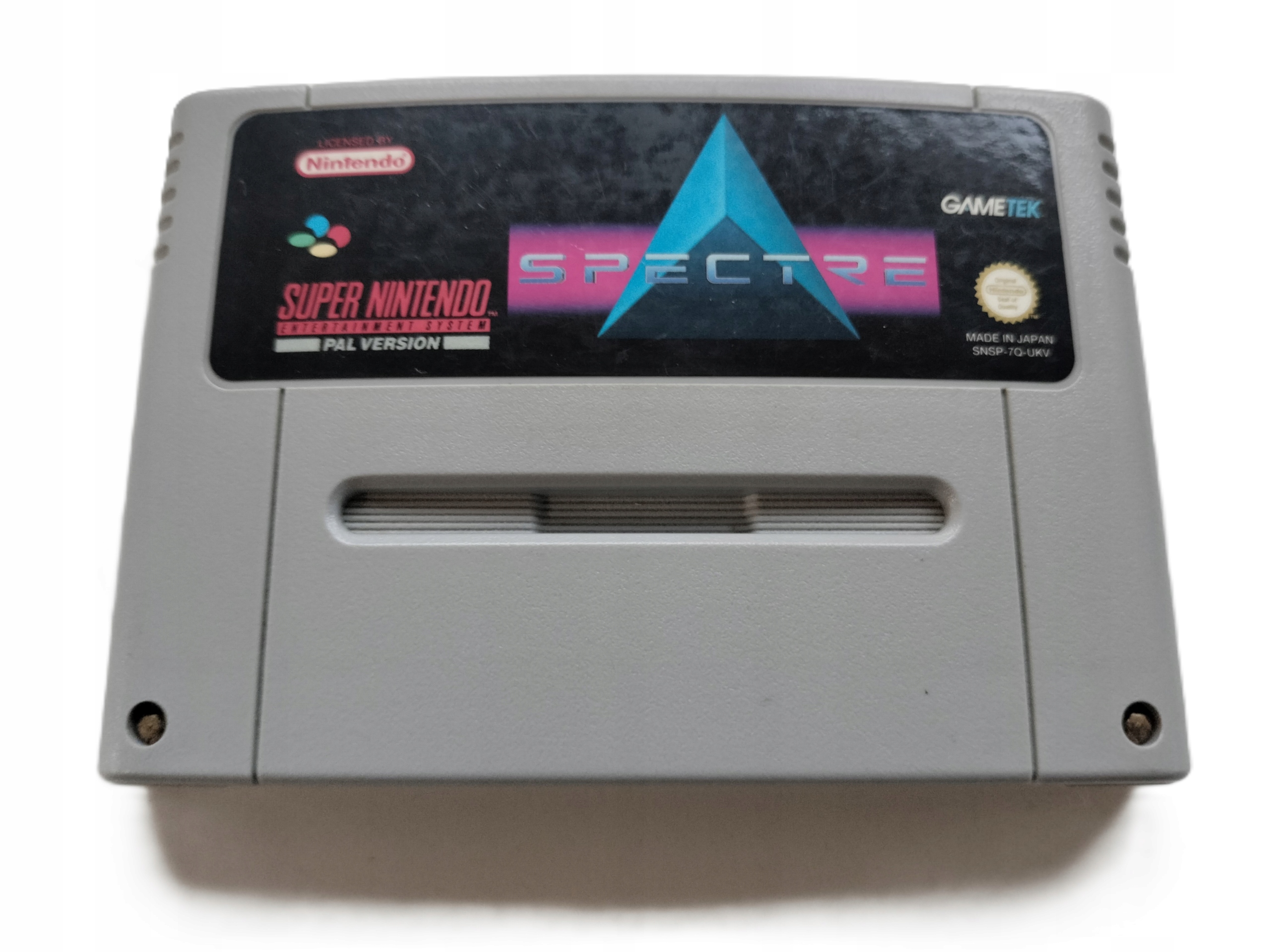 SPECTRE SNES NINTENDO ENG