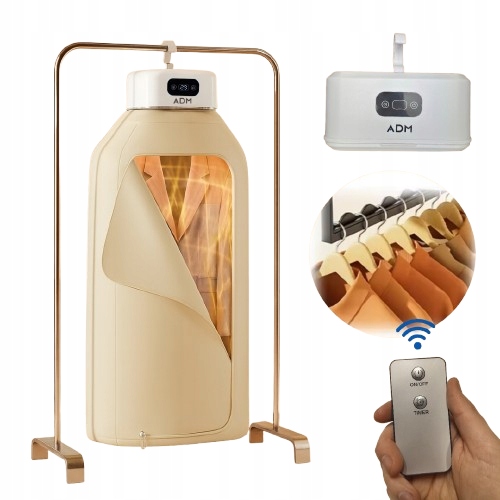 Adm składana suszarka do ubrań i parownica