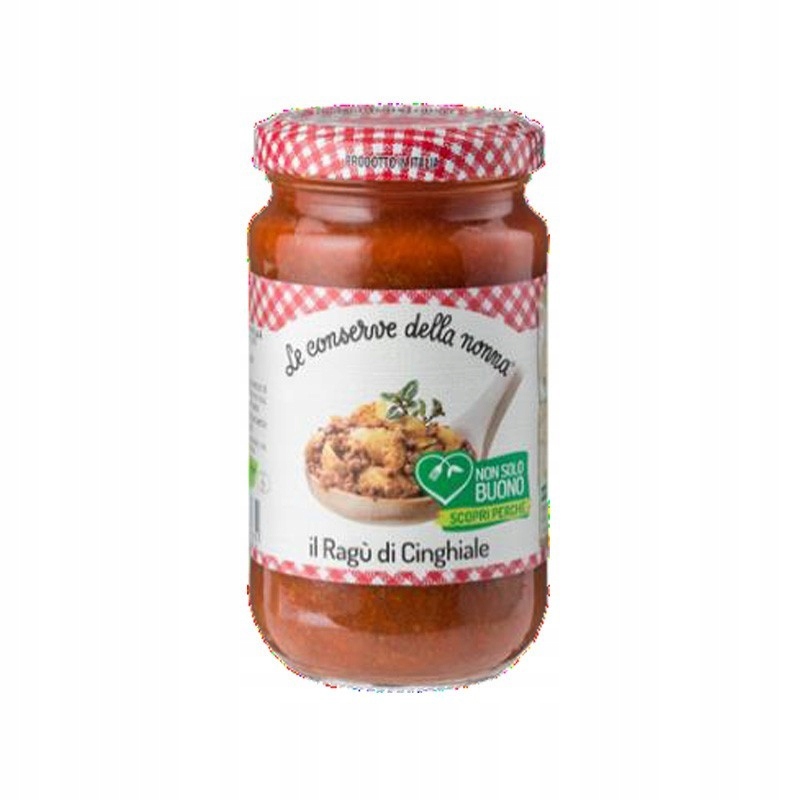 Levně Omáčka Ragu di Cinghiale 190g Conserve della Nonna