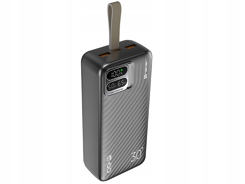 Powerbanka Tracer Blaze 30000mAh 65W Bk Rychlá Power Bank Qc 22.5W Pd 65W
