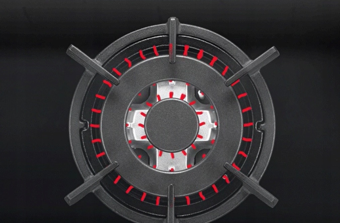 Płyta gazowa AMICA PGCD6121ApFB FlameControl WOK Model PGCD6121ApFB