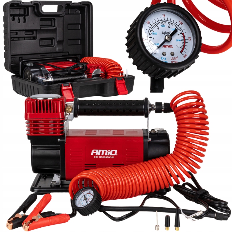 Výkonný Auto Kompresor Do Autobatérie 600W 12V ACOMP-24 V Kufríku