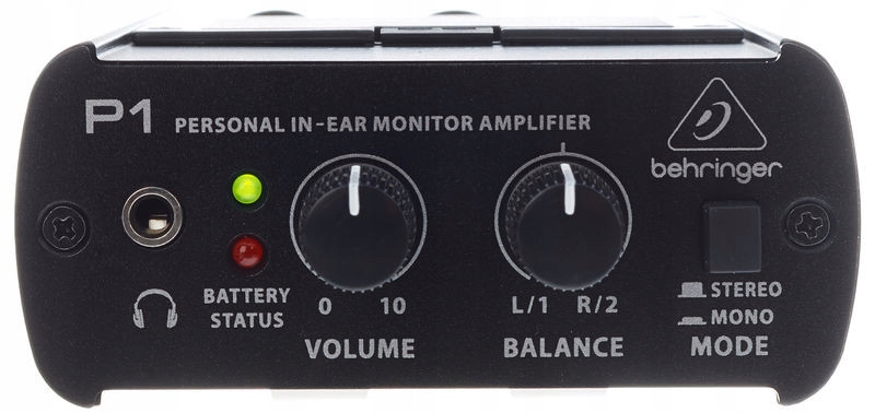 Behringer P1 Wzmacniacz słuchawkowy do odsłuchu scenicznego EAN (GTIN) 4033653055420