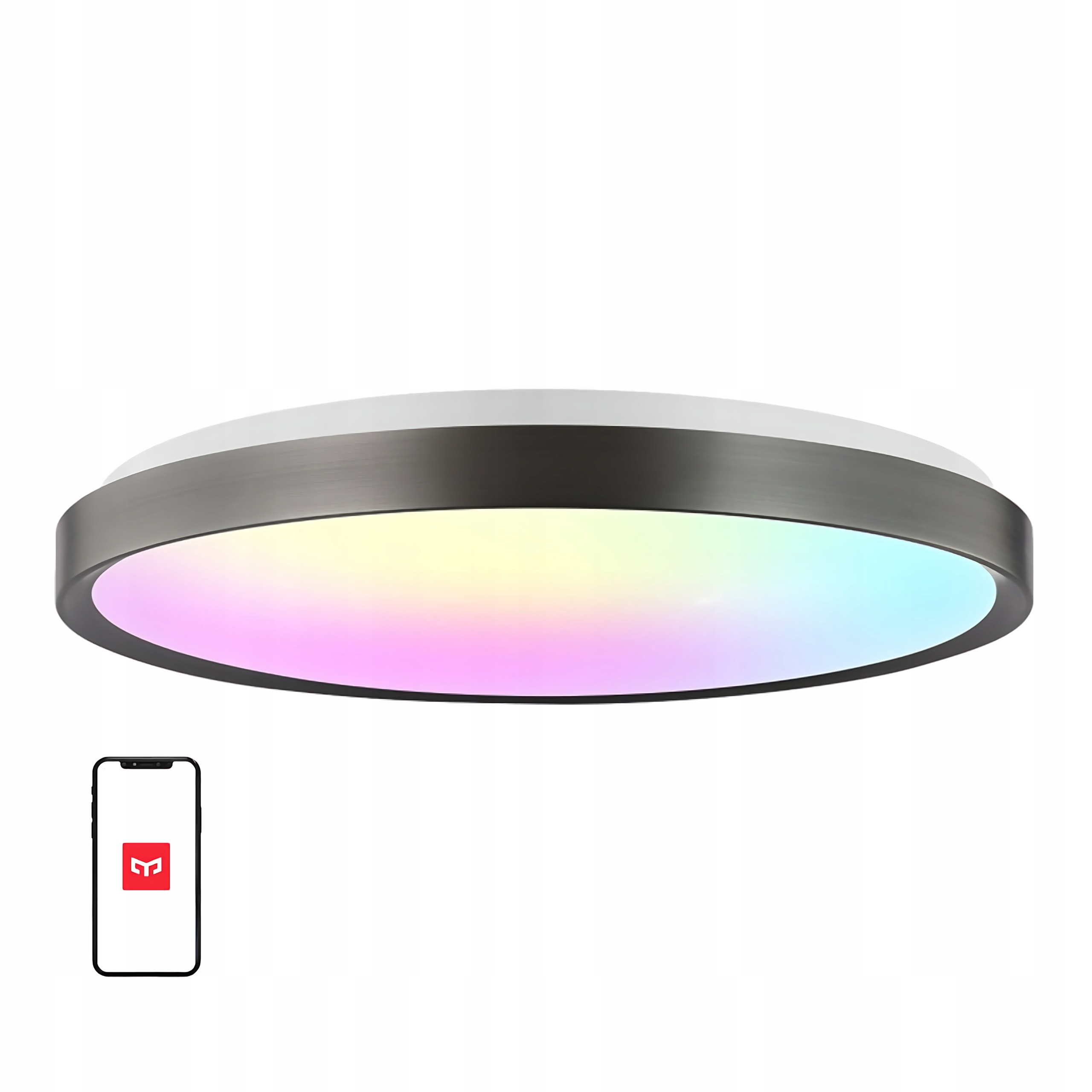 Inteligentna Lampa Sufitowa Rgb Yeelight Jupiter D C500 48,5 cm 50W Plafon