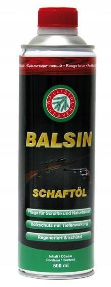 Olej na bázi mořidla na dřevo Ballistol Balsin 500 ml mahagonový