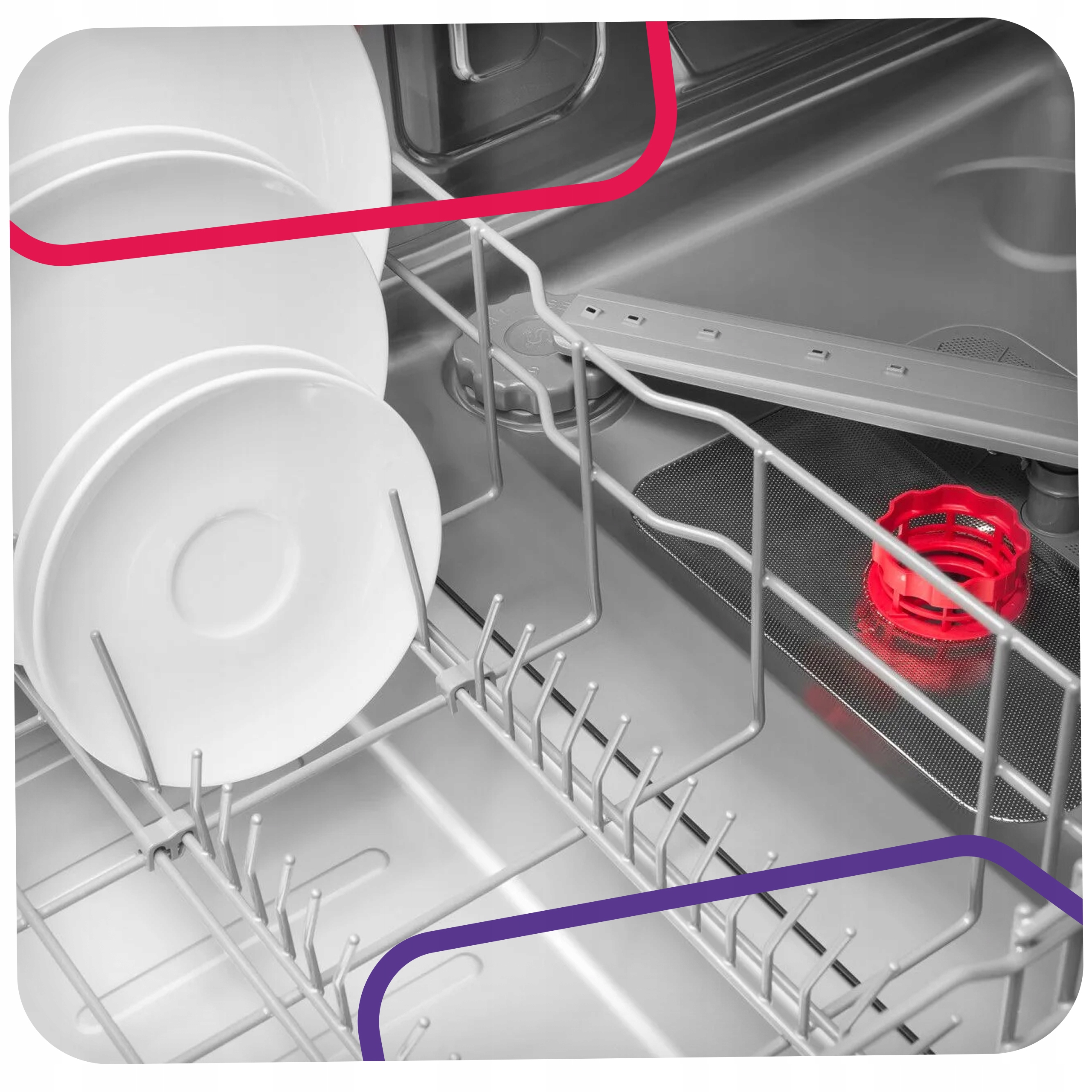 ZMYWARKA AMICA DFM66C8EOiBH 60cm 3 kosz Zdej. BLAT Model DFM66C8EOiBH