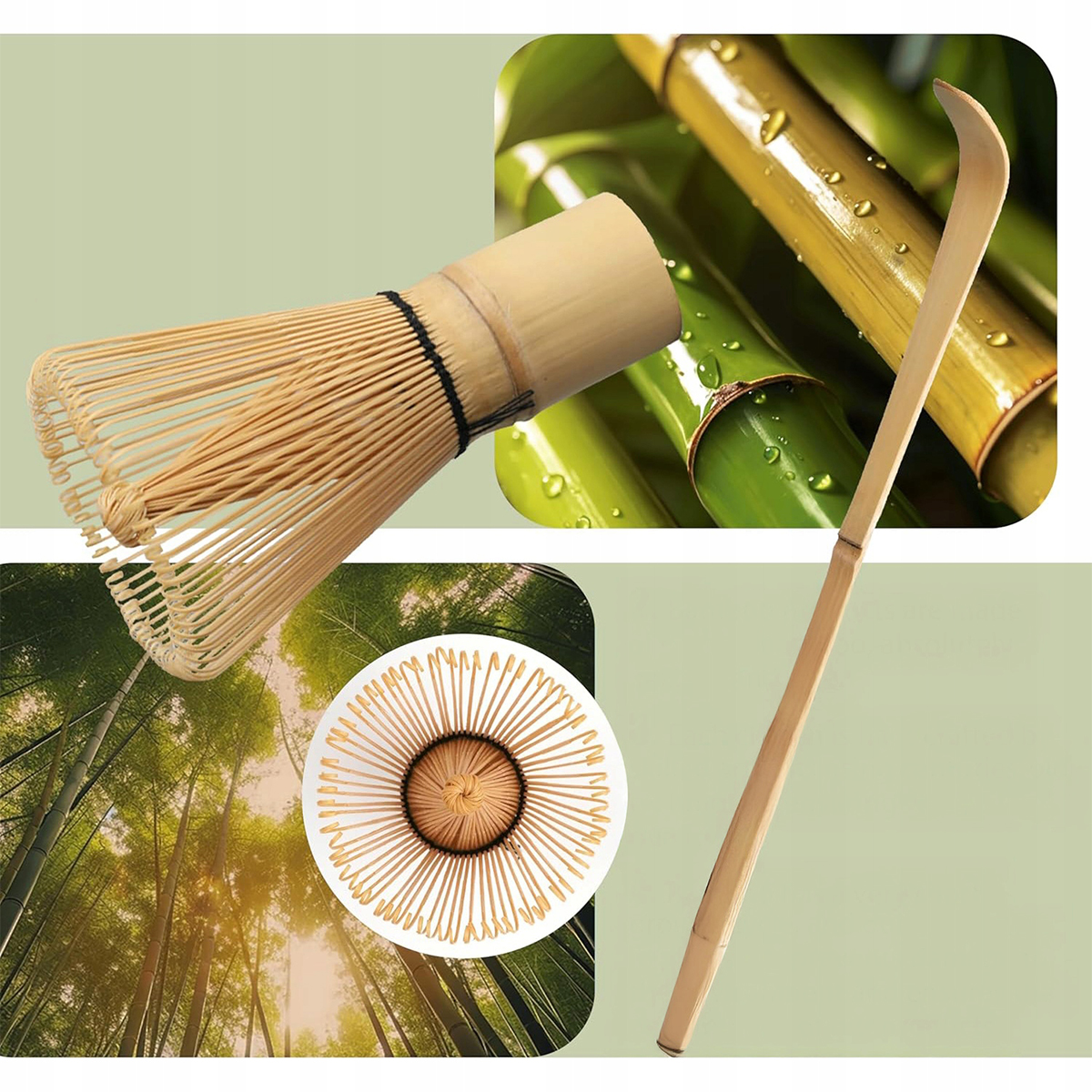 Matcha ruošimo rinkinys su keramika su japoniškais priedais
