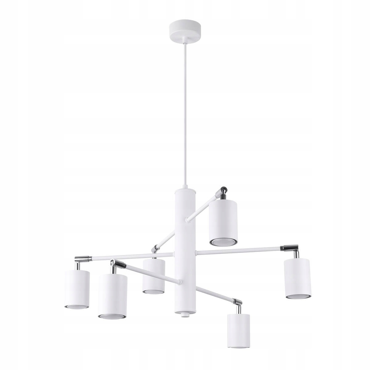 Biely luster Lemmi 6xGU10 SL.1206 Sollux lighting