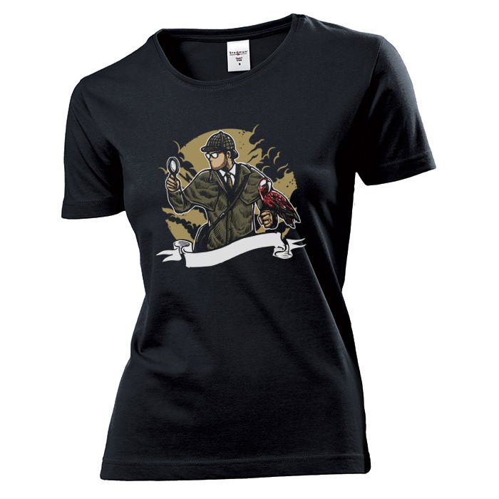 

Koszulka damska Sherlock Holmes Detektyw c M