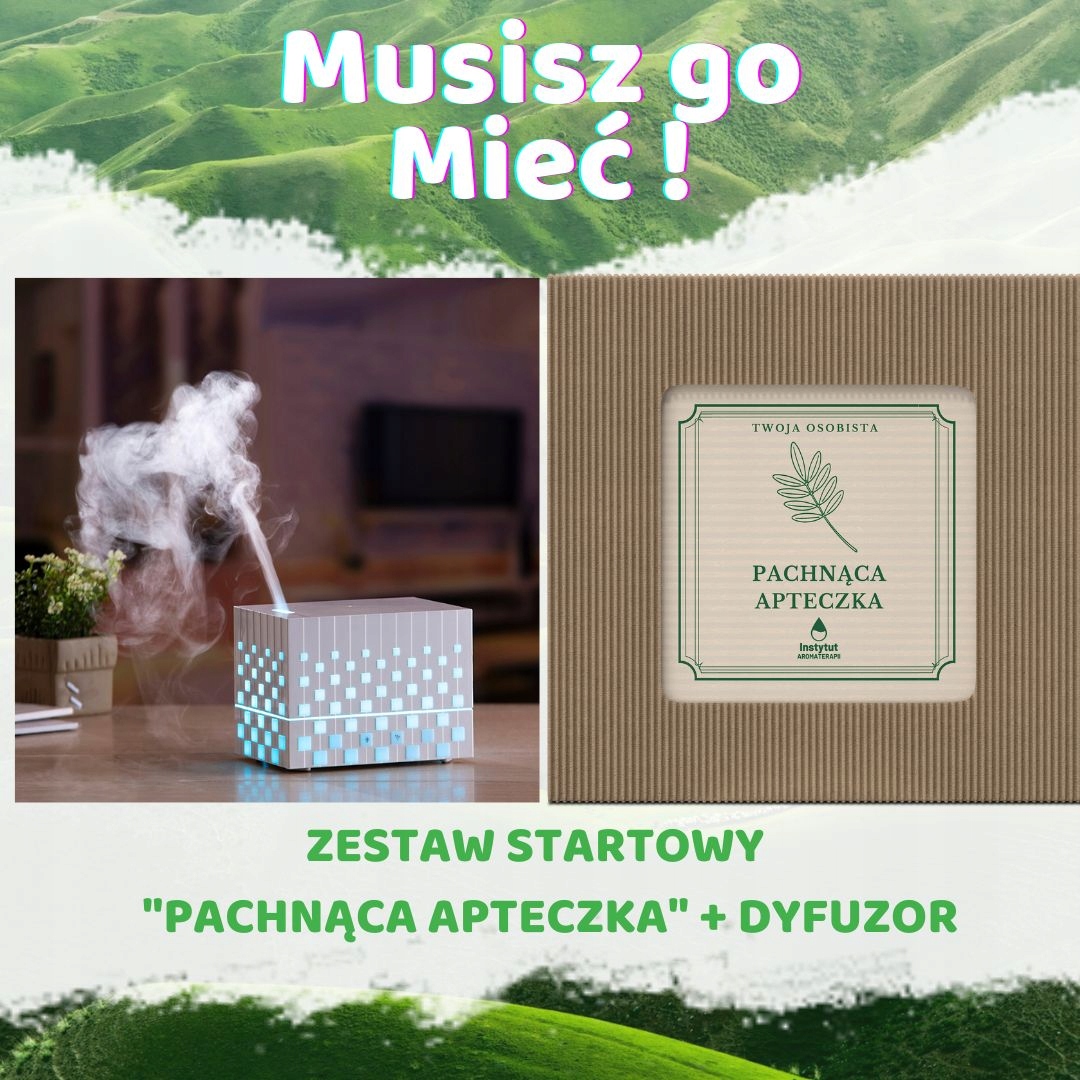 

Zestaw startowy "Pachnąca Apteczka" z dyfuzorem