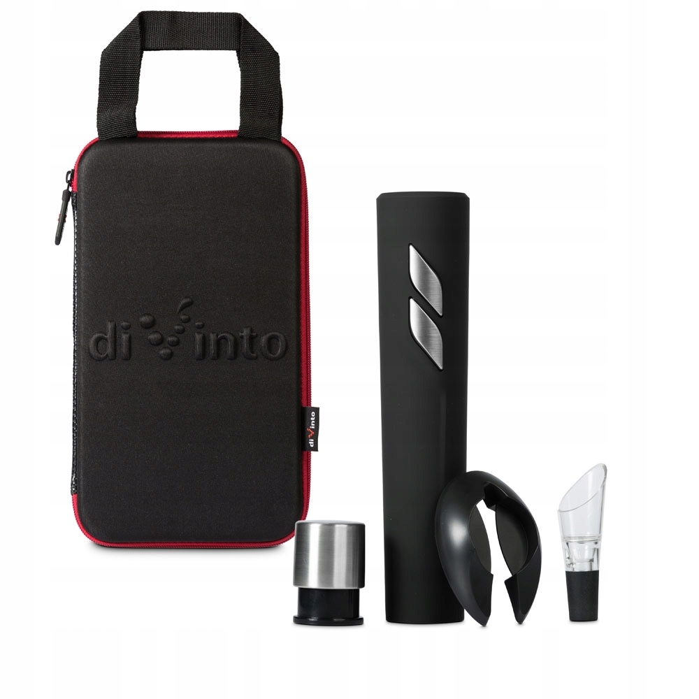 Zestaw do wina ELEKTRYCZNY KORKOCIĄG OTWIERACZ