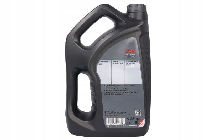 Motorový olej Fuchs Oil Titan SUPERS.C3 5W40 5L