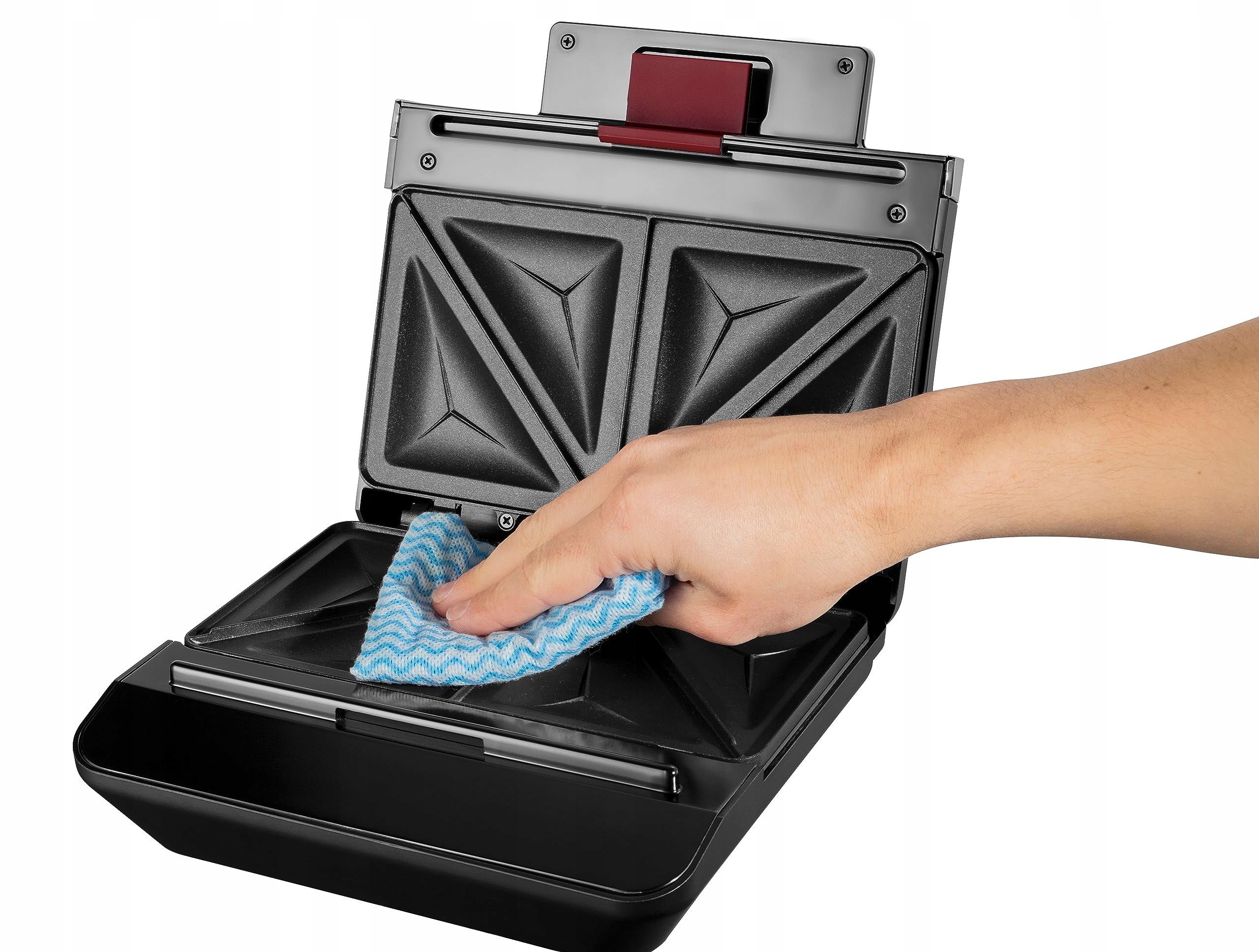 RUSSELL HOBBS Opiekacz Do Kanapek Antyadhezyjne Płyty Łatwe Czyszczenie — miniatura 7