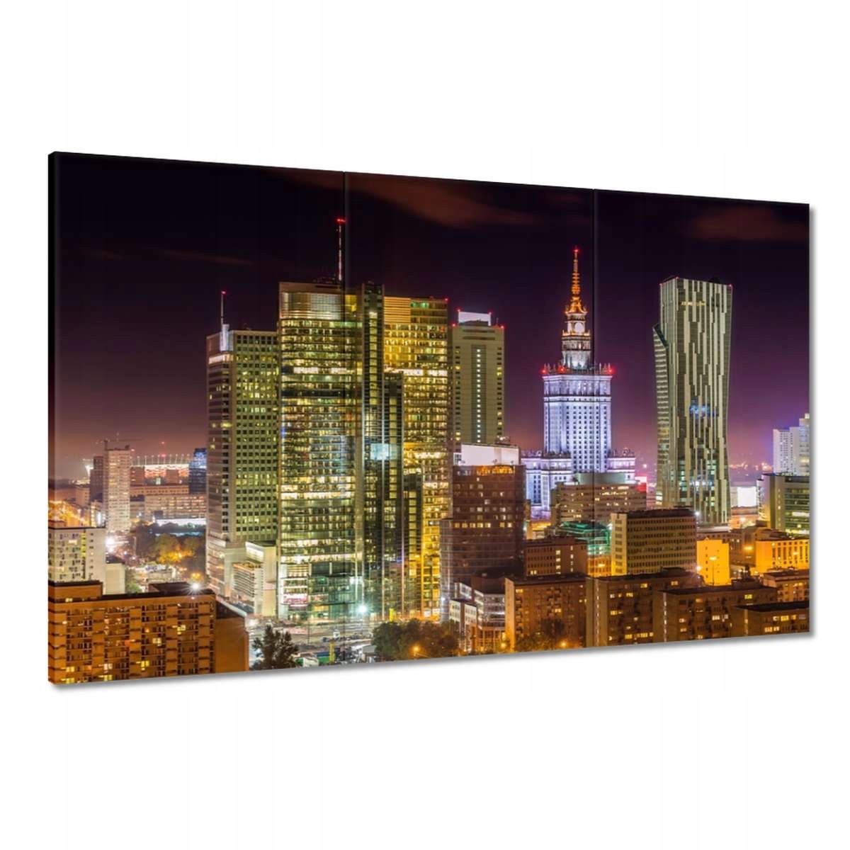 Obrazy 120x80 Město v noci
