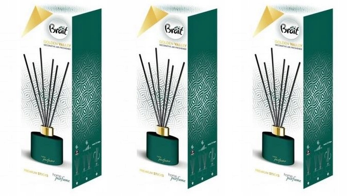 Levně Osvěžovač vzduchu tyčinky Brait 3x100 ml 150 g