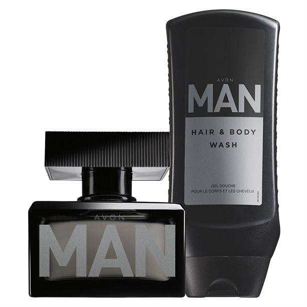 

Zestaw Męski avon Man perfumy żel