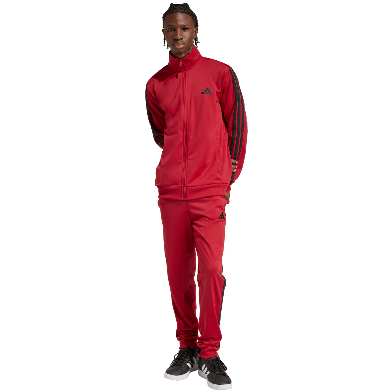 Teplákovka pánský adidas Dayready červený KC1357 Velikost 3XL