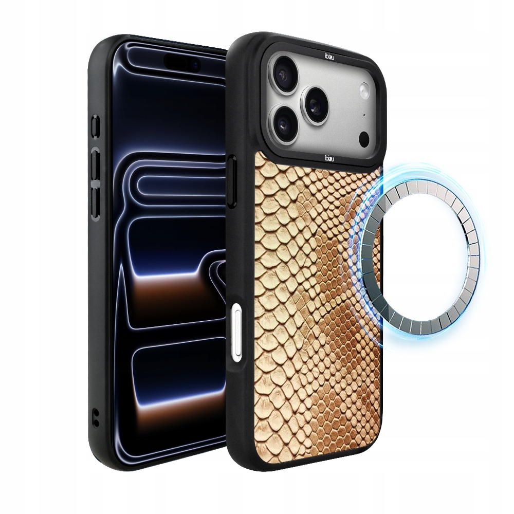 Pouzdro pro iPhone 17 Pro Max Ibizu DropGuard Matt s MagSafe, Zew Nature, Had