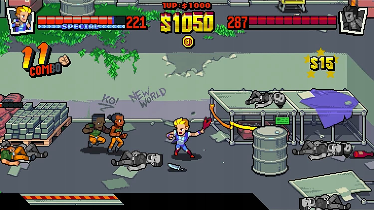 DOUBLE DRAGON GAIDEN / SWITCH / KARTRIDŻ / ANG Producent Secret Base