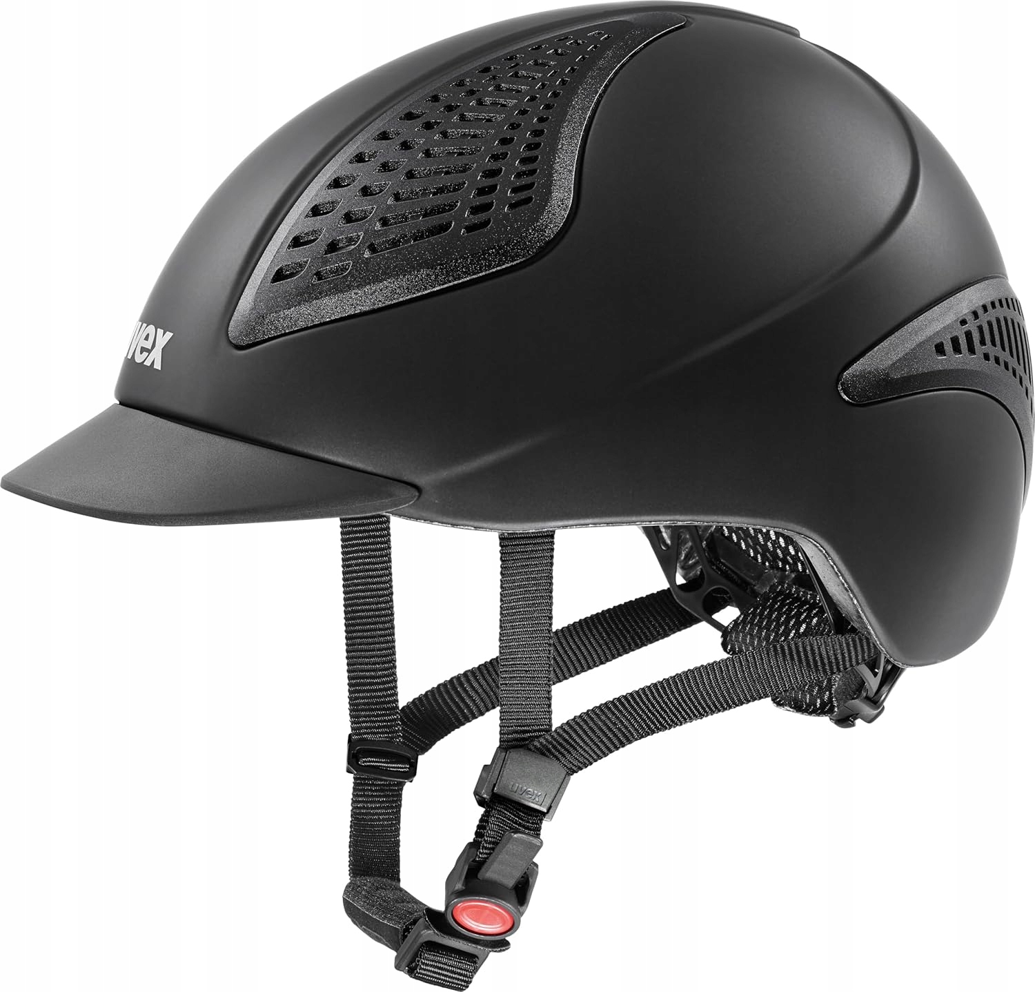 Kask jeździecki Uvex Exxential III k. czarny mat M-L 57-59 cm