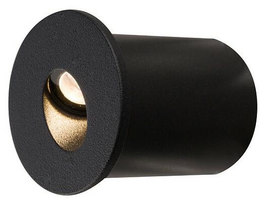 Podomítkové svítidlo Oia Černé 2W Led 3000K IP20 Závěsné stropní očko
