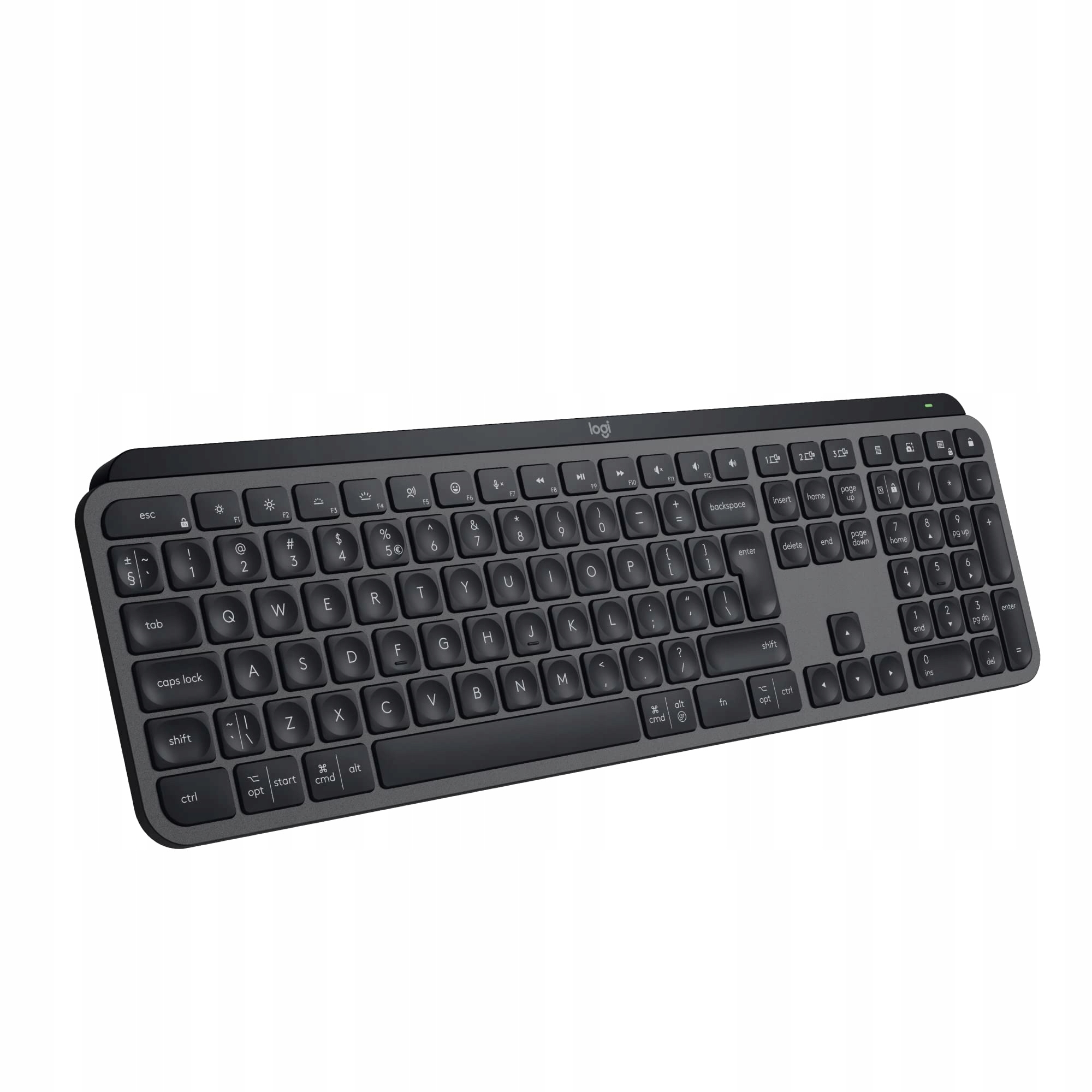 Logitech MX Keys S klawiatura Rf Wireless Bluetooth Azerty Francuski