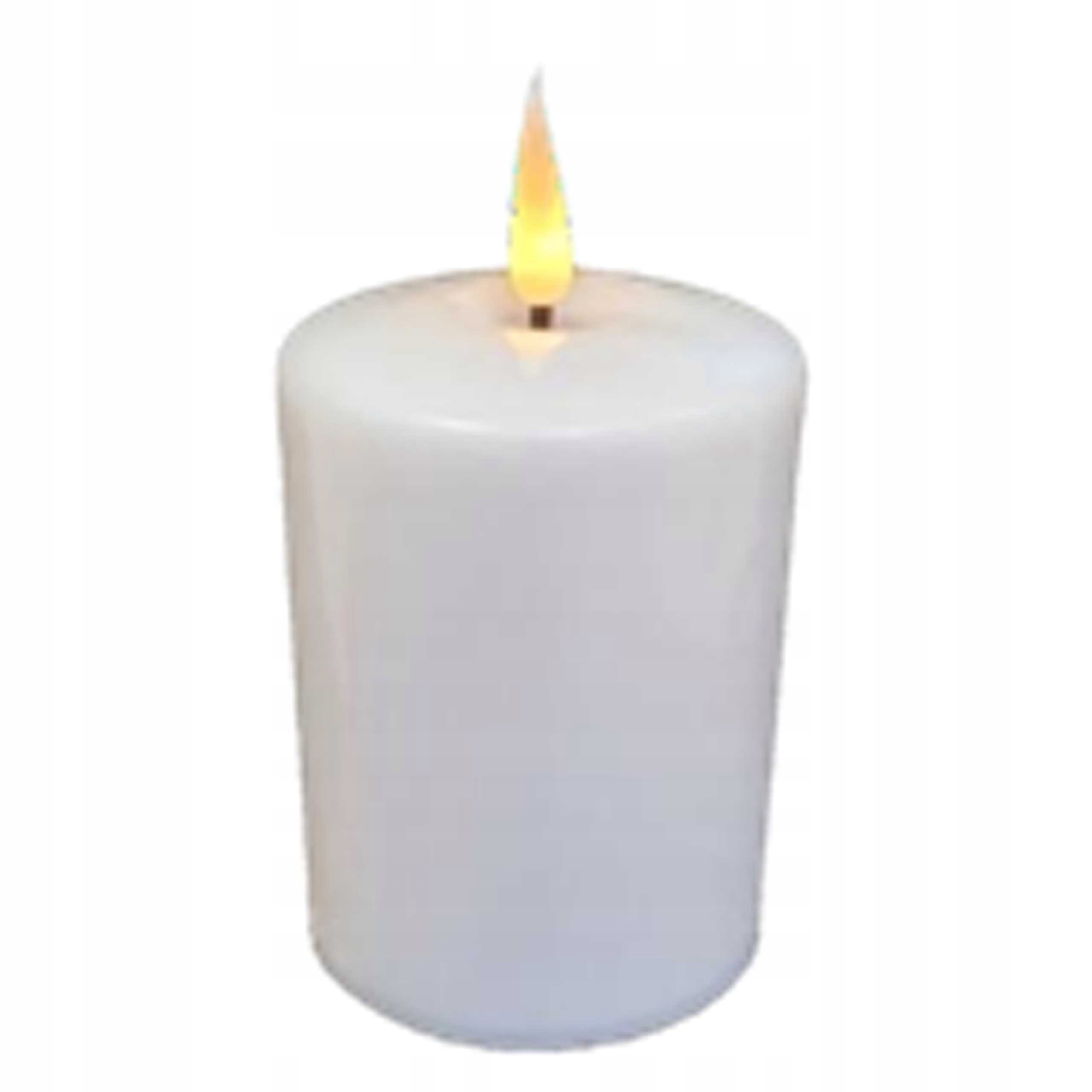 

Świeca Led biała świeczka do zniczy lampionów 12cm